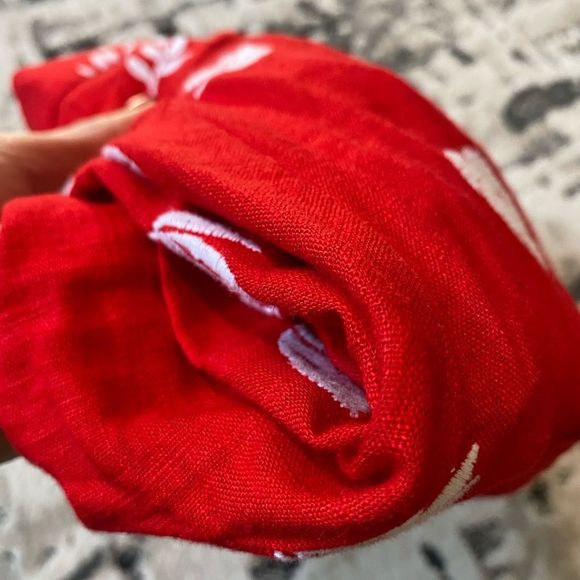 Anne Taylor Linen Pants Red Leaf Womens 00P - Picture 3 of 9